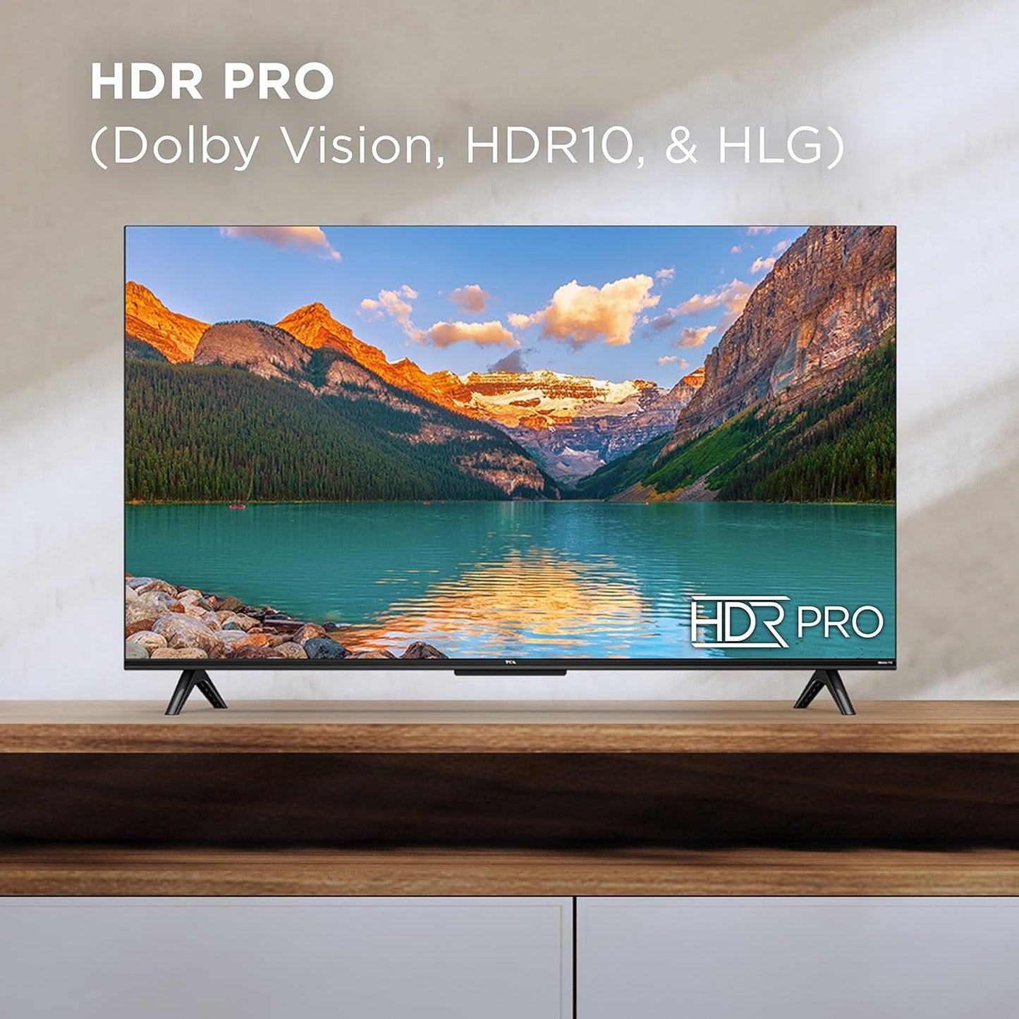 TCL | 50-Inch Class S4 4K LED Smart TV with Roku TV (50S450R, 2023 - Model), Dolby Vision, HDR, Dolby Atmos, Works with Alexa, Google Assistant and Apple Homekit Compatibility, Streaming UHD Television image 9