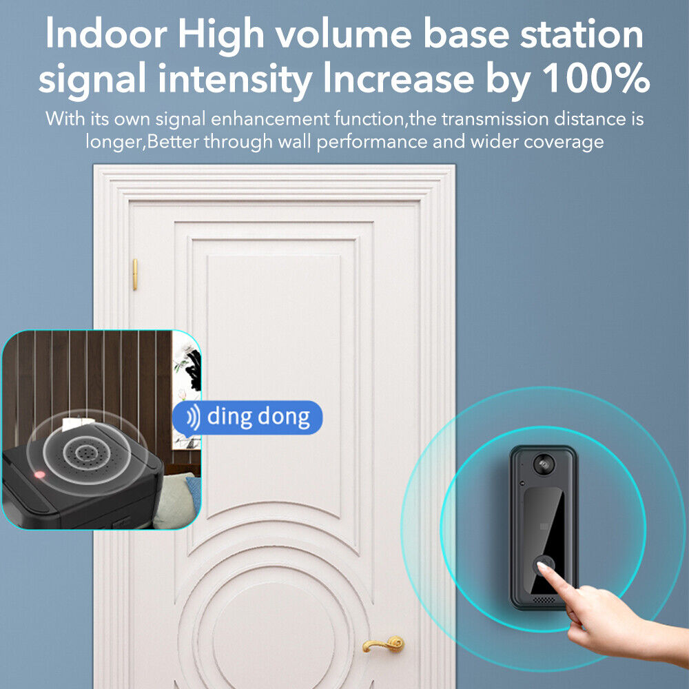 Ring Video Doorbell HD 1080P Wireless Doorbell Advanced Motion Detection Camera image 9