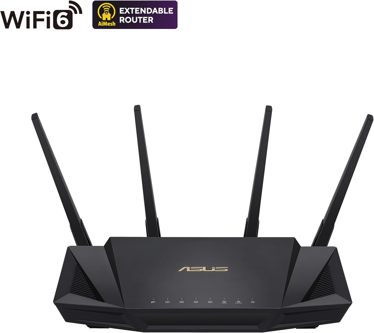 ASUS | RT-AX3000 Ultra-Fast Dual Band Gigabit Wireless Router - Next Gen Wifi 6, Adaptive Qos, and Aiprotection by Trend Micro | 1X WAN, 4X 1G LAN, 1X USB 3.0 - Aimesh Compatible image 9