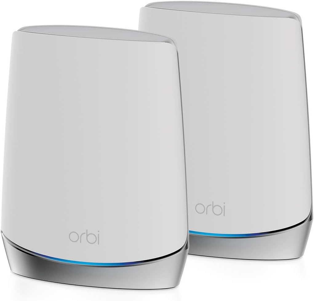 Orbi Whole Home Tri-Band Mesh Wifi 6 System (RBK752) ? Router with 1 Satellite Extender | Coverage up to 5,000 Sq. Ft., 40 Devices | AX4200 (Up to 4.2Gbps) image 0