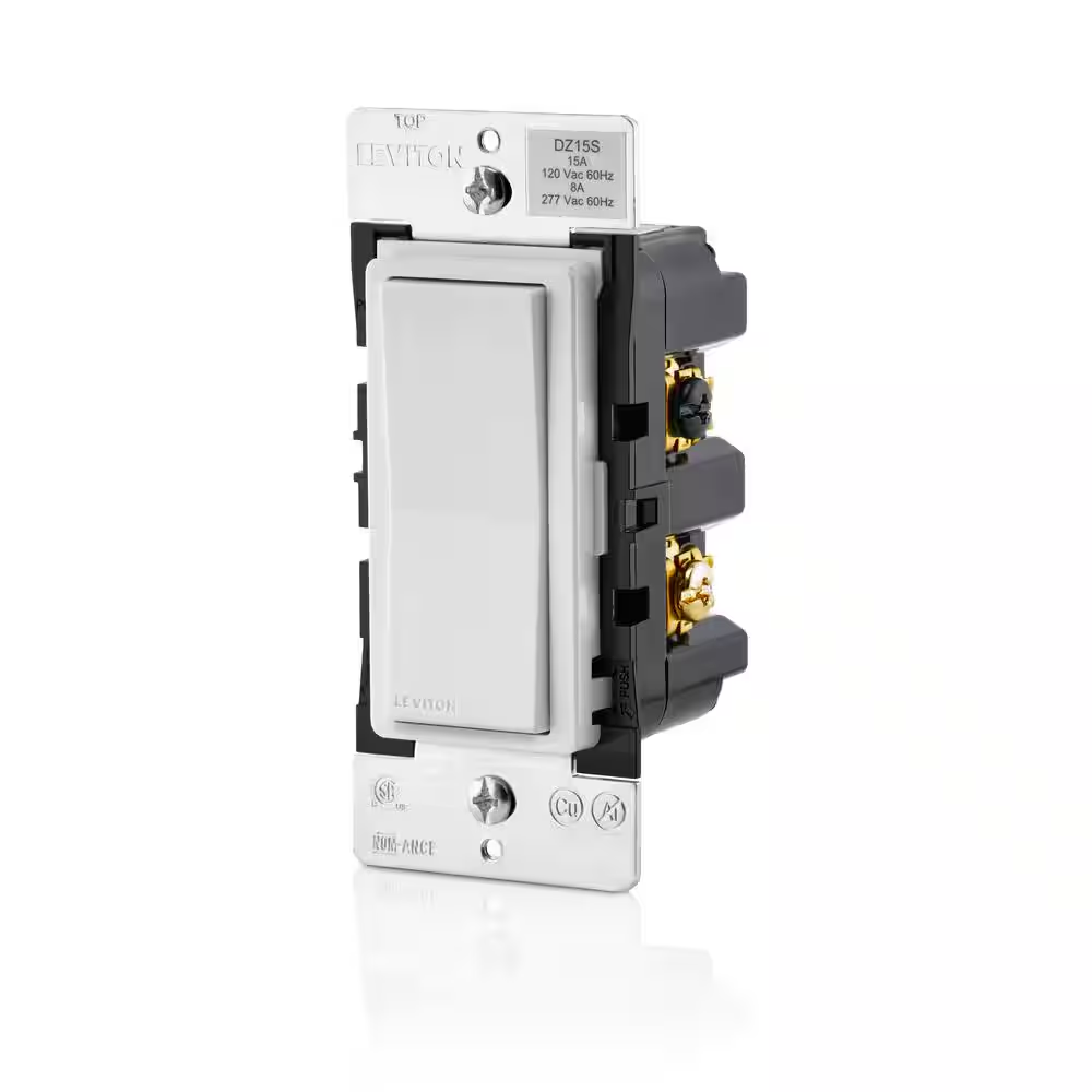 Decora Smart Light Switch with Z-Wave Technology Wallplate Included, White image 2