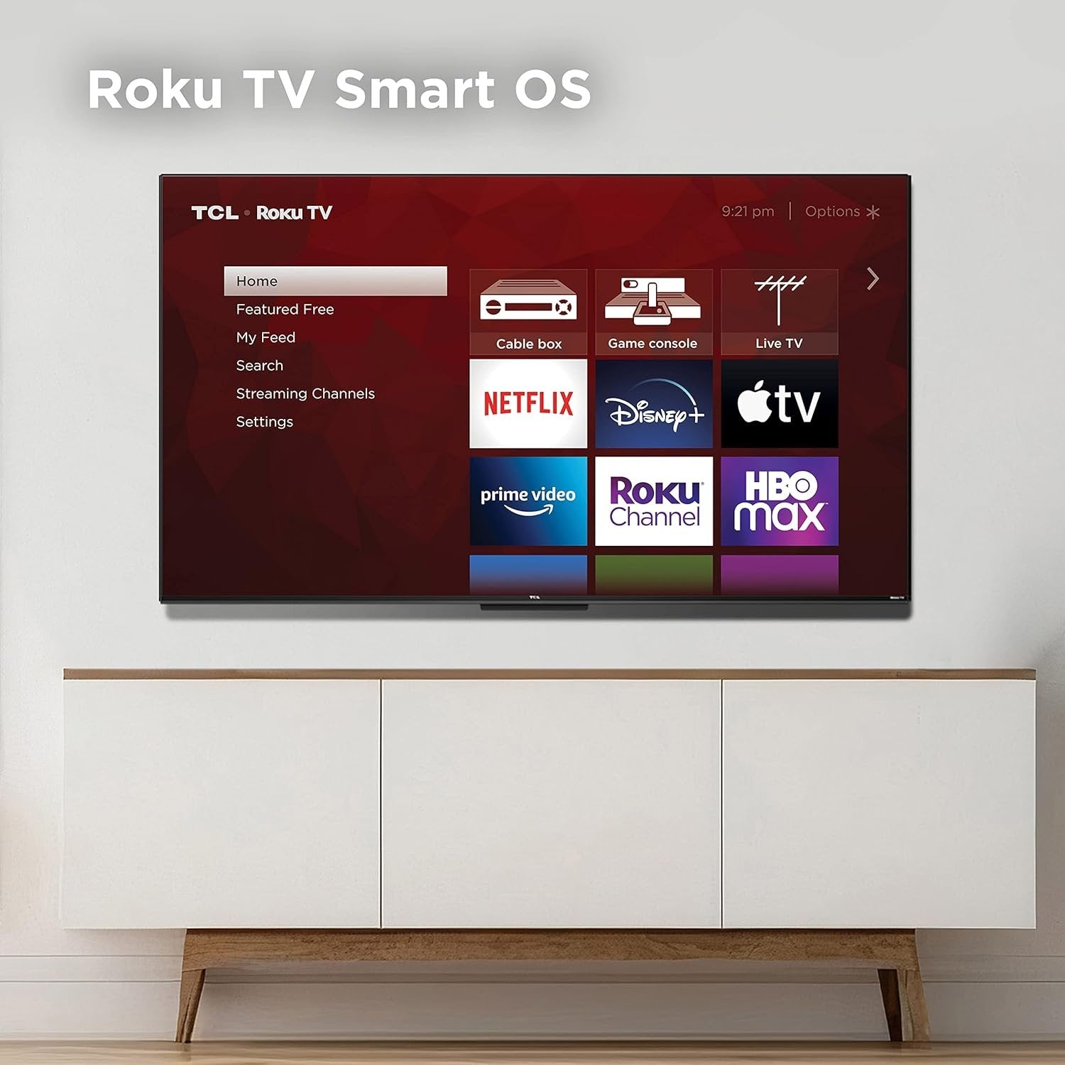 TCL | 50-Inch Class S4 4K LED Smart TV with Roku TV (50S450R, 2023 - Model), Dolby Vision, HDR, Dolby Atmos, Works with Alexa, Google Assistant and Apple Homekit Compatibility, Streaming UHD Television image 11
