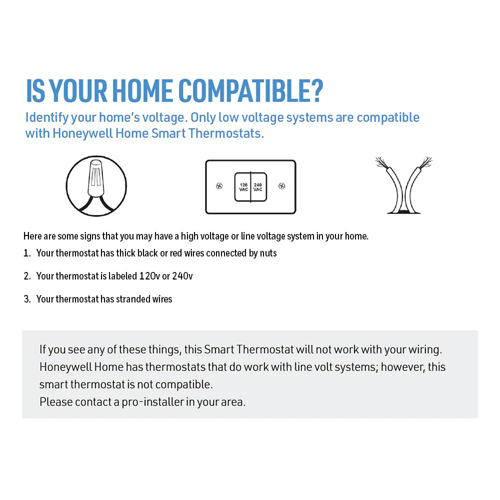 Black/White Smart Thermostat with Wi-Fi Compatibility image 14