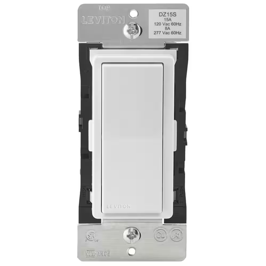 Decora Smart Light Switch with Z-Wave Technology Wallplate Included, White image 0