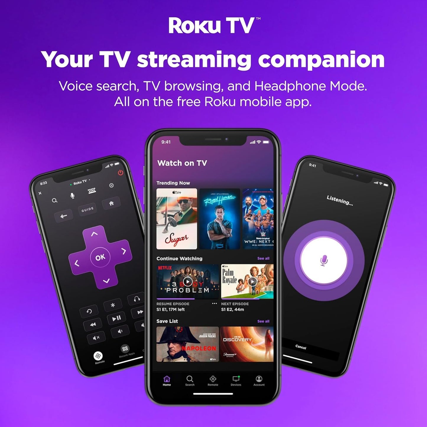 Hisense | 40-Inch Class A4 Series FHD 1080P Smart Roku TV with Alexa Compatibility (40A4NR, 2024 Model) - Dolby Audio, Slim Bezel Design, Google Assistant image 11