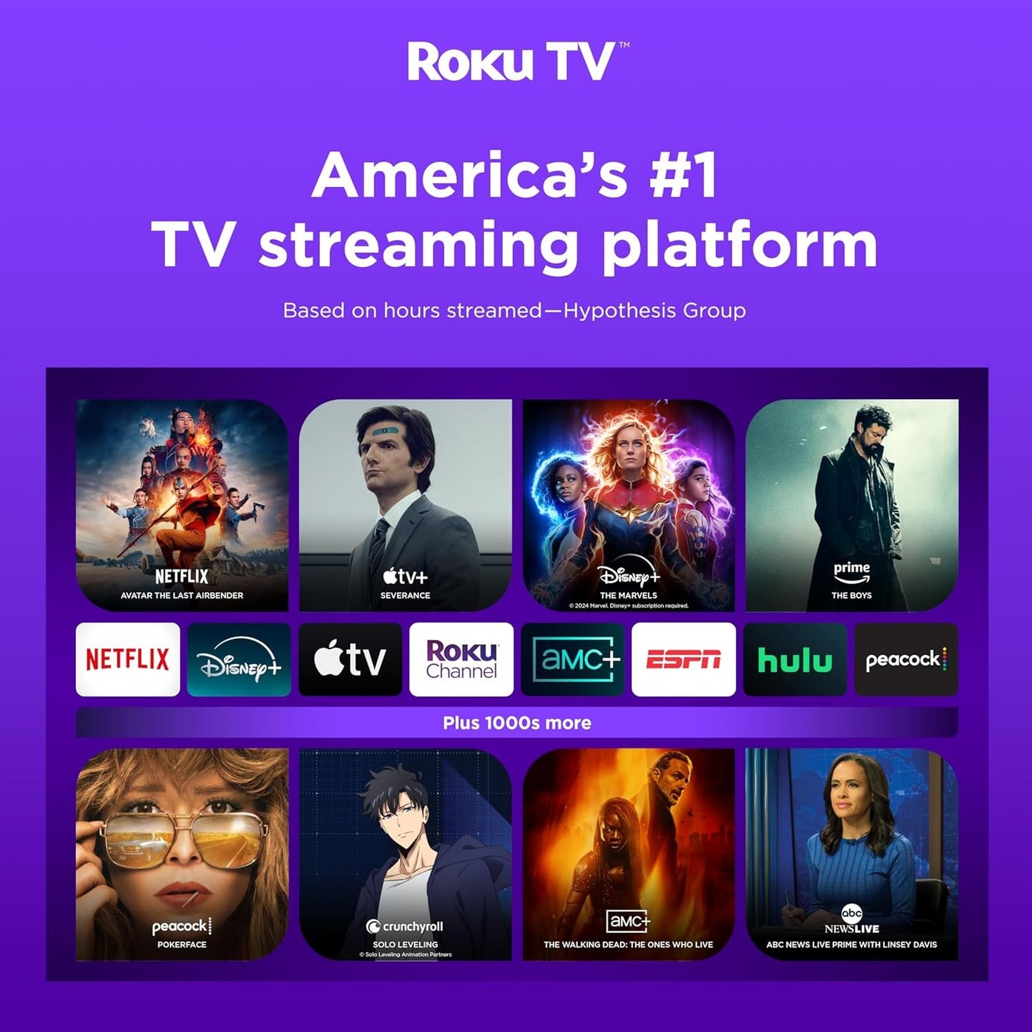 Hisense | 40-Inch Class A4 Series FHD 1080P Smart Roku TV with Alexa Compatibility (40A4NR, 2024 Model) - Dolby Audio, Slim Bezel Design, Google Assistant image 9