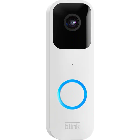 Video Doorbell Battery or Wired - Smart Wi-Fi HD Video Doorbell Camera in White image 0