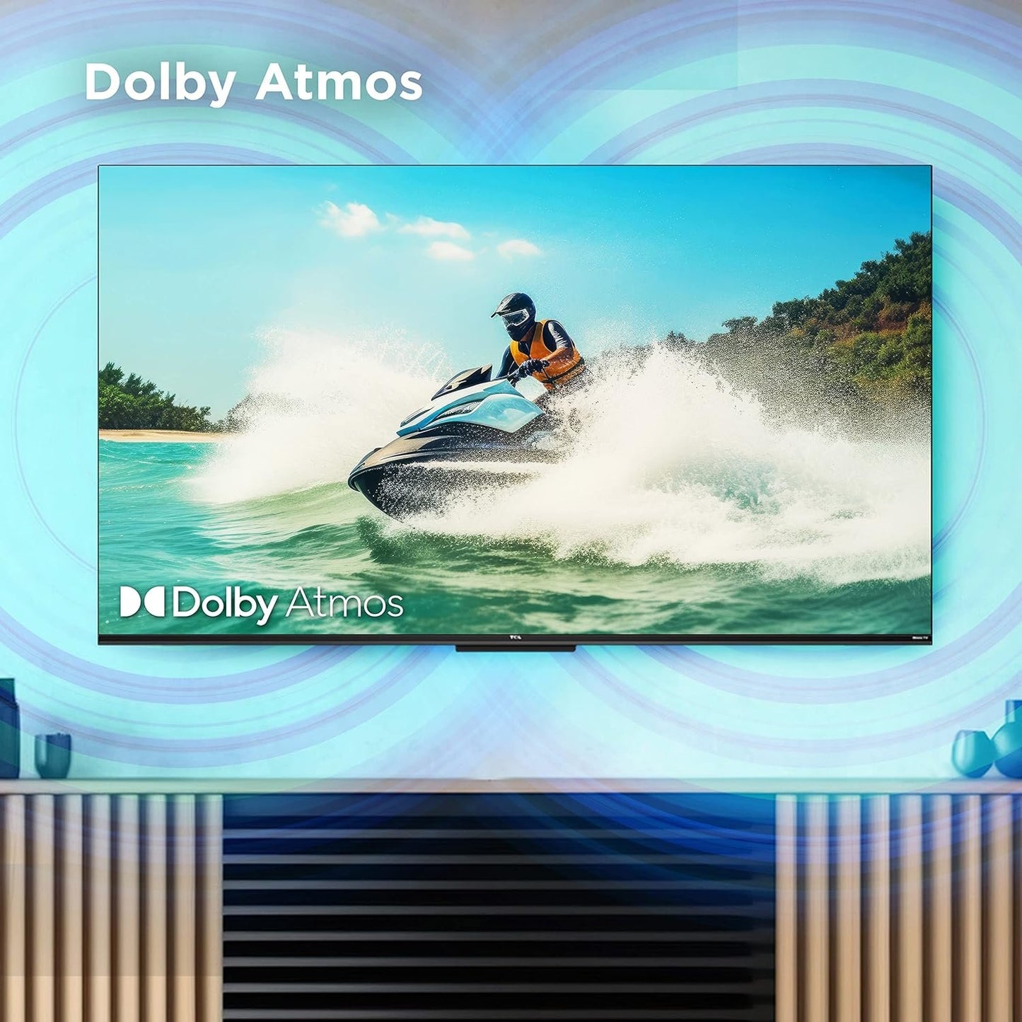 TCL | 50-Inch Class S4 4K LED Smart TV with Roku TV (50S450R, 2023 - Model), Dolby Vision, HDR, Dolby Atmos, Works with Alexa, Google Assistant and Apple Homekit Compatibility, Streaming UHD Television image 5