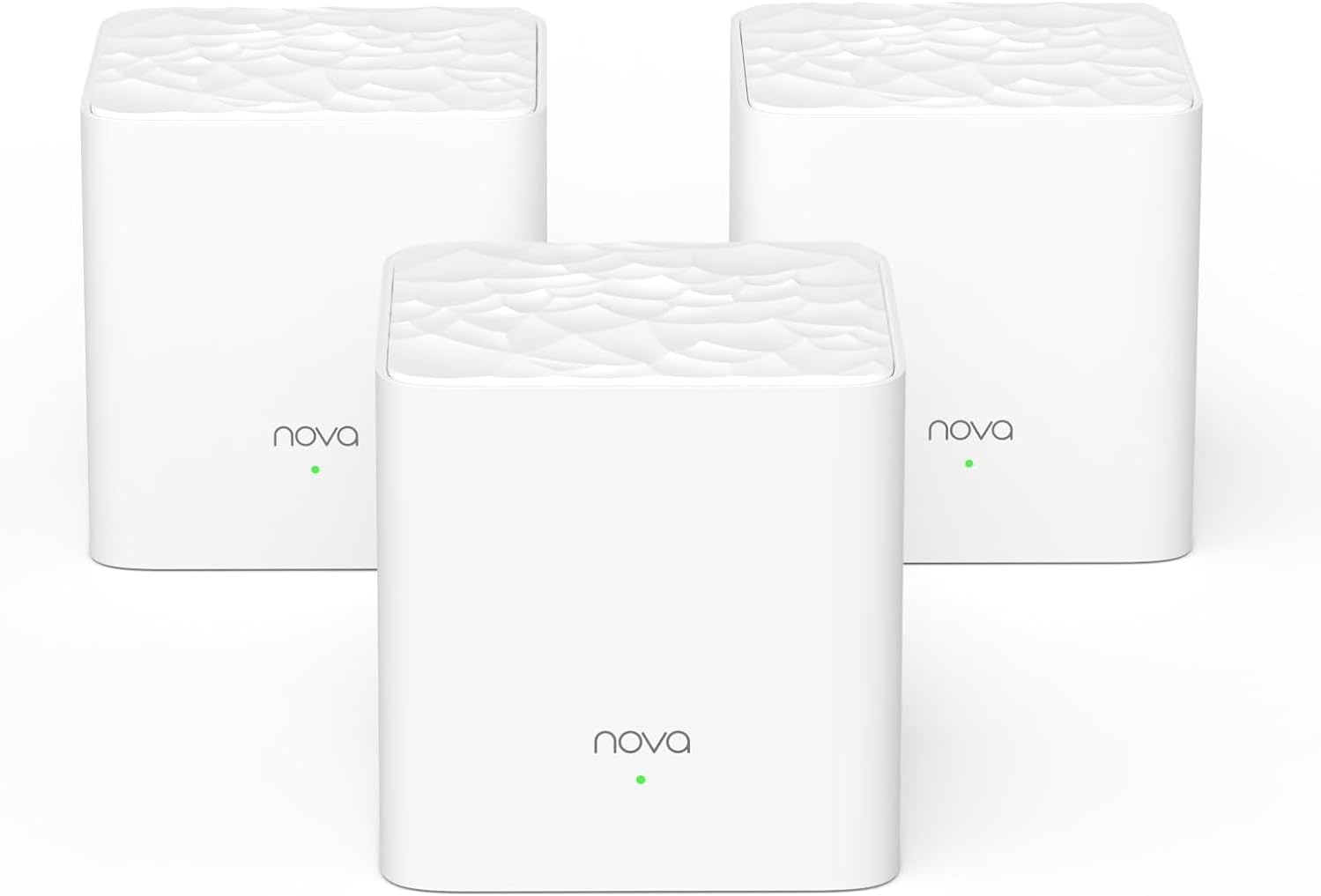 Nova Mesh Wifi System - Covers 3500 Sq.Ft - AC1200 Dual-Band Mesh Network for Home Internet - Parental Control - 3-Pack image 0