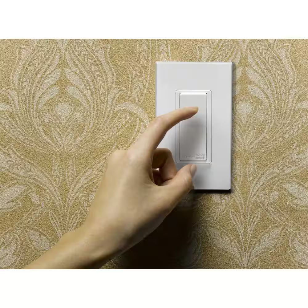 Decora Smart Light Switch with Z-Wave Technology Wallplate Included, White image 5