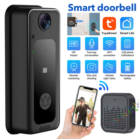Ring Video Doorbell HD 1080P Wireless Doorbell Advanced Motion Detection Camera image 0